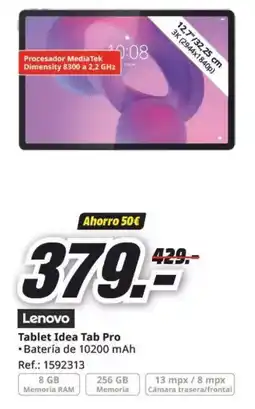 MediaMarkt LENOVO Tablet Idea Tab Pro oferta