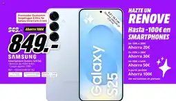 MediaMarkt SAMSUNG Smartphone Galaxy S25 5G oferta