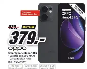 MediaMarkt OPPO Smartphone Reno 13FS oferta