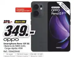 MediaMarkt OPPO Smartphone Reno 13F 5G oferta