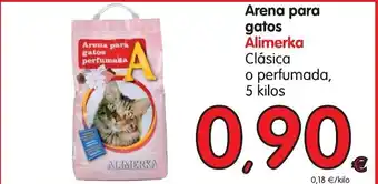 Alimerka Alimerka Arena para gatos 5 kilos oferta
