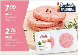 Coviran ALDELIS Hamburguesas de pollo-pavo bandeja oferta