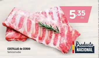 Coviran Costillas de cerdo oferta