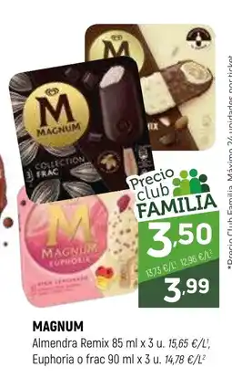 Coviran MAGNUM Almendra Remix oferta