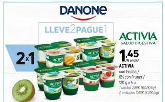 Coviran ACTIVIA con Frutas / 0% con Frutas oferta