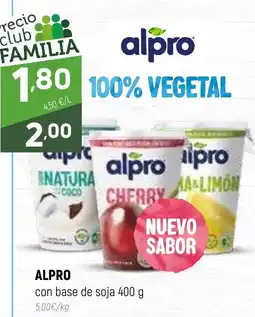 Coviran ALPRO con base de soja oferta