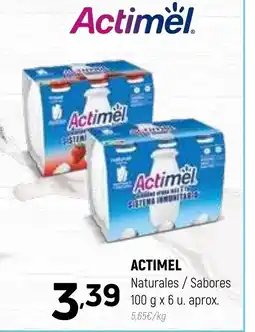 Coviran ACTIMEL Naturales / Sabores oferta
