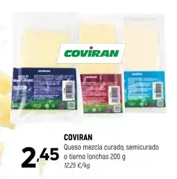 Coviran COVIRAN Queso mezcla curado, semicurado o tierno lonchas oferta