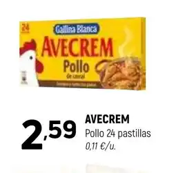 Coviran AVECREM Pollo 24 pastillas oferta