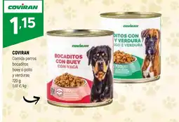 Coviran COVIRAN Comida perros bocaditos buey o pollo oferta