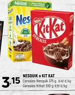 Coviran NESQUIK O KIT KAT Cereales Nesquik oferta