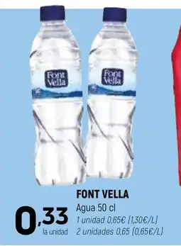 Coviran FONT VELLA Agua oferta