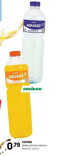 Coviran COVIRAN Bebida isotónica naranja o limón oferta