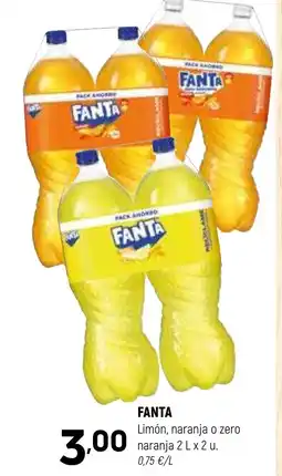 Coviran FANTA Limón, naranja o zero naranja oferta