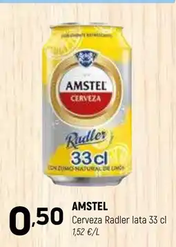 Coviran AMSTEL Cerveza Radler lata oferta