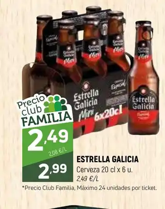 Coviran ESTRELLA GALICIA Cerveza oferta