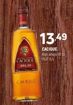 Coviran CACIQUE Ron añejo oferta