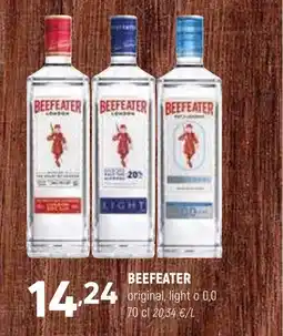 Coviran BEEFEATER original, light o 0,0 oferta
