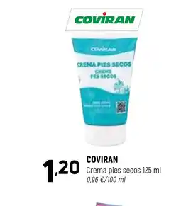Coviran COVIRAN Crema pies secos oferta
