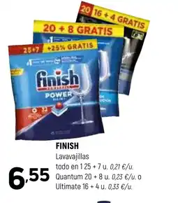 Coviran FINISH Lavavajillas oferta