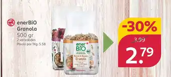 Rossmann ENERBIO Granola oferta