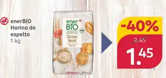Rossmann ENERBIO Harina de espelta oferta