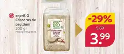 Rossmann ENERBIO Cáscaras de psyllium oferta