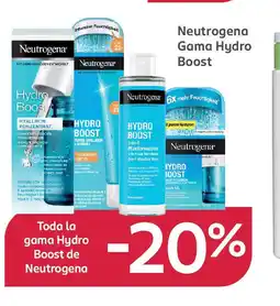Rossmann NEUTROGENA Gama Hydro Boost oferta