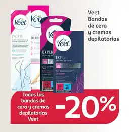 Rossmann VEET Bandas de cera y cremas depilatorias oferta