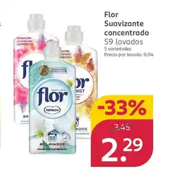 Rossmann FLOR Suavizante concentrado oferta