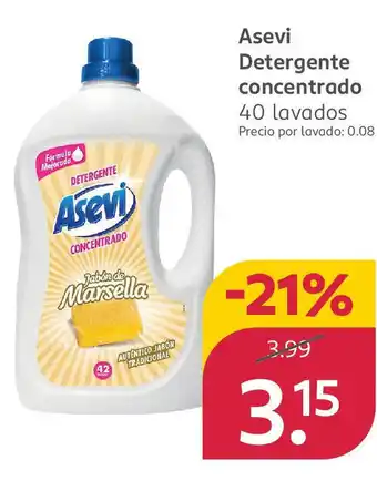Rossmann ASEVI Detergente concentrado oferta