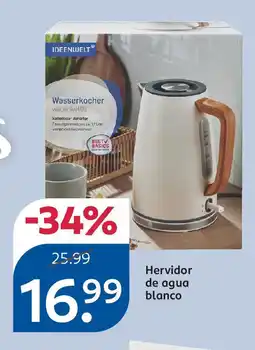 Rossmann Hervidor de agua blanco oferta