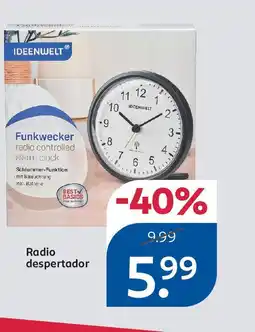 Rossmann Radio despertador oferta