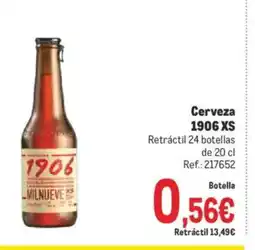 Makro 1906 XS Cerveza oferta