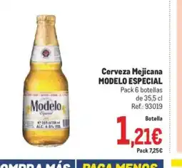 Makro MODELO ESPECIAL Cerveza Mejicana oferta