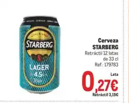 Makro STARBERG Cerveza oferta