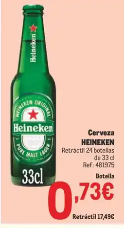 Makro HEINEKEN Cerveza oferta