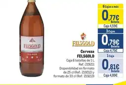Makro FELSGOLD Cerveza oferta