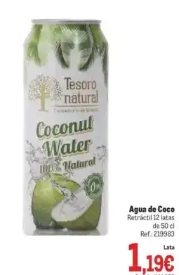 Makro Agua de Coco oferta