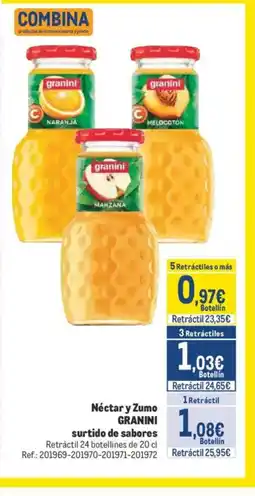 Makro GRANINI Néctar y Zumo oferta