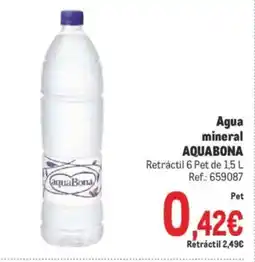 Makro AQUABONA Agua mineral oferta