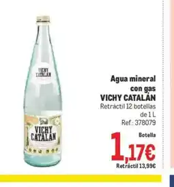 Makro VICHY CATALAN Agua mineral con gas oferta