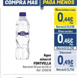 Makro FONT VELLA Agua mineral oferta