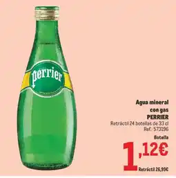 Makro PERRIER Agua mineral con gas oferta