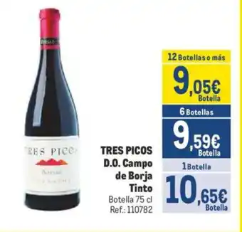 Makro TRES PICOS D.O. Campo de Borja oferta