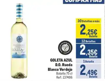 Makro GOLETA AZUL D.O. Rueda oferta