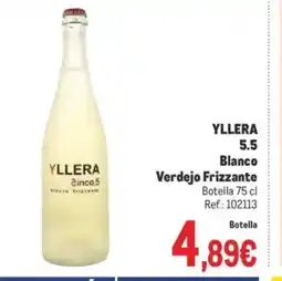 Makro YLLERA 5.5 Blanco Verdejo Frizzante oferta