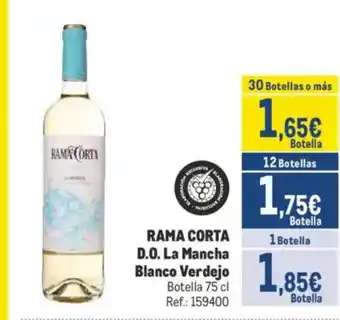 Makro RAMA CORTA D.O. La Mancha Blanco Verdejo oferta