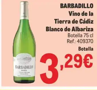 Makro BARBADILLO Vino de la Tierra de Cádiz oferta