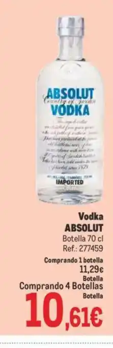Makro ABSOLUT Vodka oferta